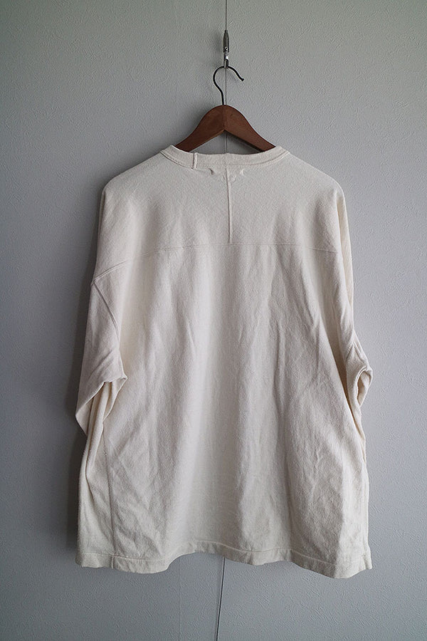 トップス blurhms Silk Cotton Football Tee 3 blurhms Silk Cotton Football Tee