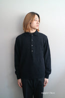 BATONER ポロカラーモヘアニット