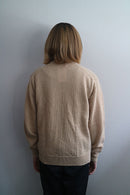 BATONER ポロカラーモヘアニット