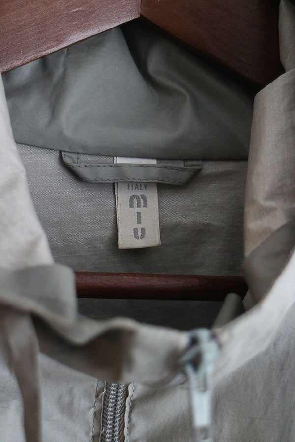 2000s MIU MIU archive nylon jacket-
