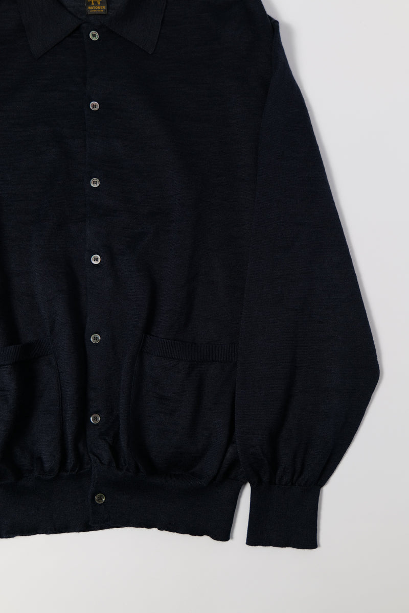 BATONER CHOMA POLO CARDIGAN