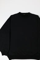 COMOLI コットン裏毛 クルーネック