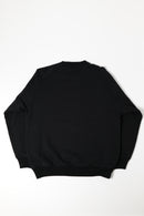 COMOLI コットン裏毛 クルーネック