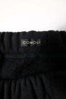 COMOLI コットン裏毛 パンツ