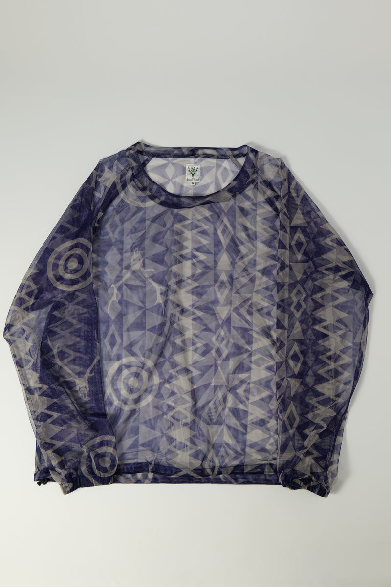 South2 West8 Bush Crew Neck Shirt - Lightweight Mesh