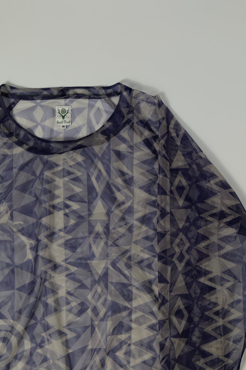 South2 West8 Bush Crew Neck Shirt - Lightweight Mesh