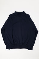 A.PRESSE Cotton Knit Polo Collar Cardigan