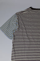 MARNI ボーダー切替オーバーサイズTシャツ
