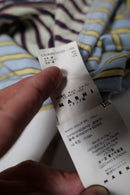 MARNI ボーダー切替オーバーサイズTシャツ