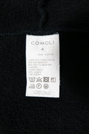 COMOLI コットン裏毛 ジップパーカ