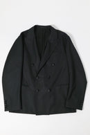 HEUGN for CARUSO ADAM ポリエステルウールツイル 6Bダブルジャケット