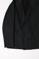 HEUGN for CARUSO ADAM ポリエステルウールツイル 6Bダブルジャケット