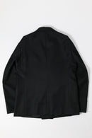 HEUGN for CARUSO ADAM ポリエステルウールツイル 6Bダブルジャケット