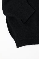 ssstein WOOL/ALPACA MILLED KNIT CREW NECK LS