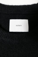 ssstein WOOL/ALPACA MILLED KNIT CREW NECK LS