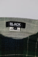 BLACK COMME des GARCONS チェックニット
