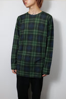 BLACK COMME des GARCONS チェックニット