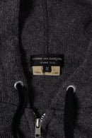 COMME des GARÇONS HOMME ジップアップ ニットパーカー