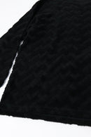 COMME des GARCONS HOMME 綿パイルジャカード格子柄トップス