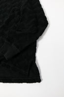 COMME des GARCONS HOMME 綿パイルジャカード格子柄トップス