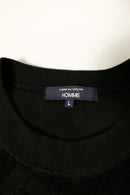 COMME des GARCONS HOMME 綿パイルジャカード格子柄トップス