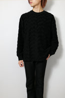 COMME des GARCONS HOMME 綿パイルジャカード格子柄トップス