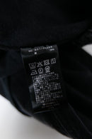 COMOLI ブラックドリル テーパードパンツ