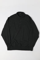 COMOLI コットン ニットポロ