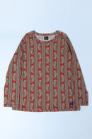 Needles L/S U Neck Tee