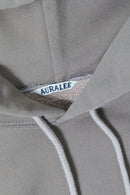 AURALEE BAGGY POLYESTER SWEAT P/O PARKA