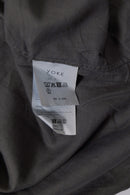 YOKE GARMENT DYED COTTON SILK TWILL SHIRT