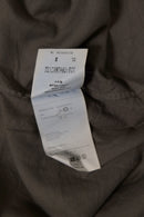 YOKE GARMENT DYED COTTON SILK TWILL SHIRT