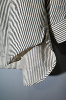 MAATEE&SONS C/L/N 強撚ヒッコリー BAND COLLAR SHIRT