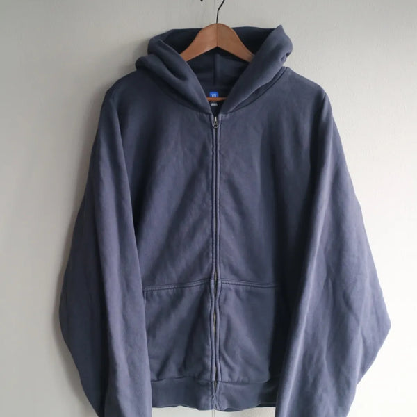 YEEZY GAP Doubleface Wide Silhouette Zip Up Sweat Hoodie