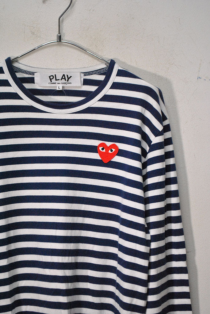 PLAY COMME des GARCONS PLAY BORDER T-SHIRT