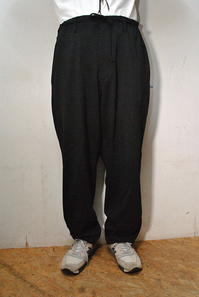 YOHJI YAMAMOTO REGULATION W/Gabardine Basic String Pants