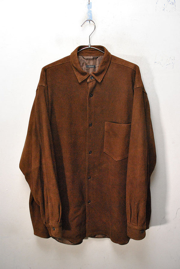 COMOLI SUEDE SHIRT