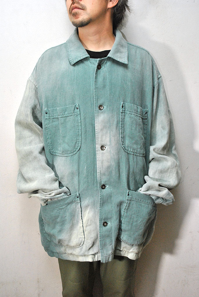 メンズAURALEE WASHI DUCK CANVAS BLOUSON