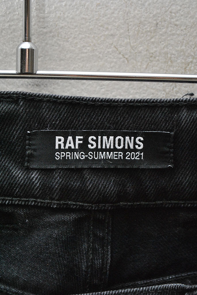 RAF SIMONS Flared denim workwear pants