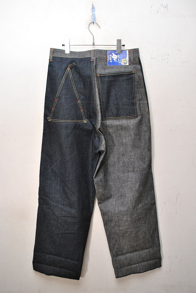 KAPITAL MOTTAINAI DENIM "DENIM HAPPY PAINTER PANT"