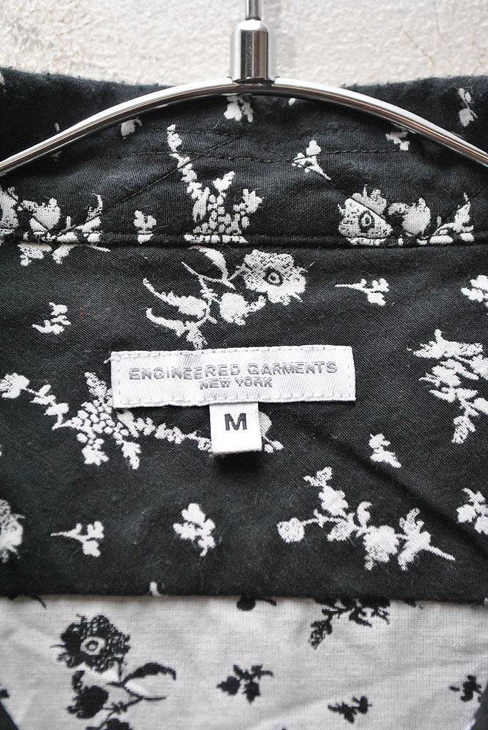 Engineered Garments classic shirt floral jacquard