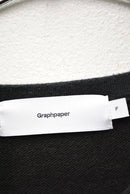 Graphpaper COMPACT TERRY CREW NECK　