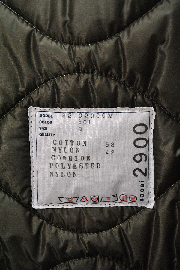 sacai Quilted Coat