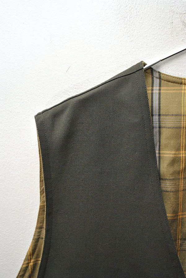 HOMELESS TAILOR REVERSIBLE VEST HOMELESS TAILOR REVERSIBLE VEST