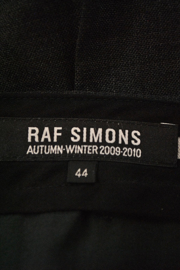 RAF SIMONS ウールトラウザー