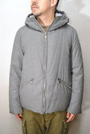 MONCLER GAMME BLEU COTTON OXFORD DOWN PARKA