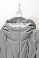 MONCLER GAMME BLEU COTTON OXFORD DOWN PARKA