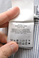 MONCLER GAMME BLEU COTTON OXFORD DOWN PARKA