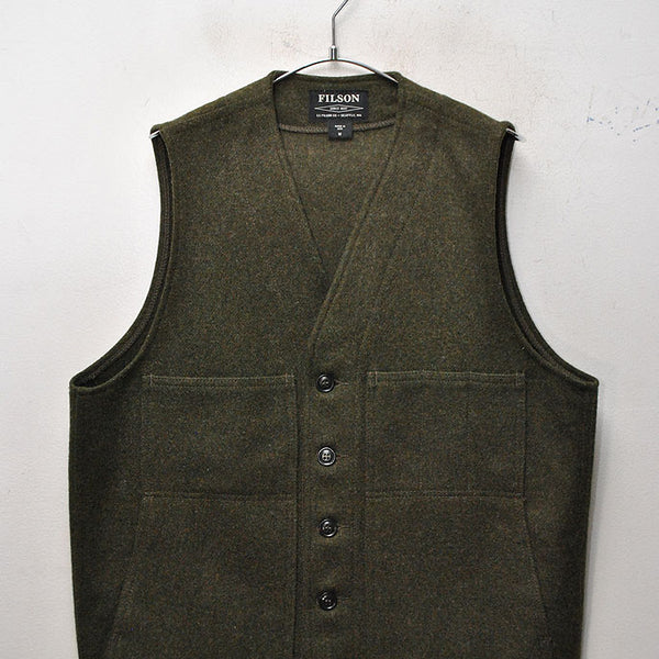 超新作 極美品 入手困難 FILSON FILSON MACKINAW WOOL メルカリ VEST