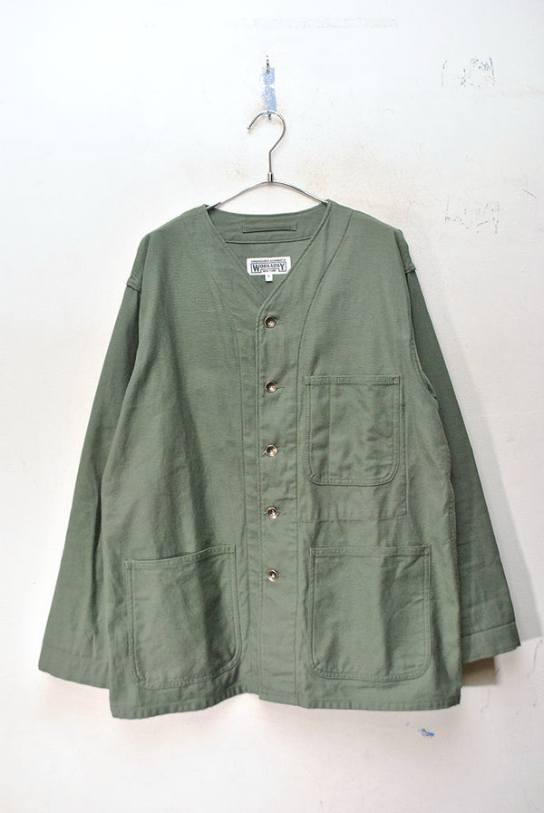 ENGINEERED GARMENTS Workaday Engineer Jacket Cotton Reversed Sateen